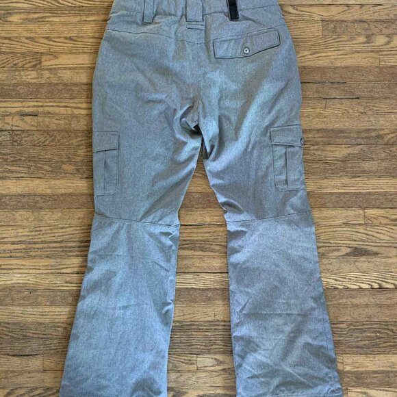 Women's Aperture Cargo Ski/Snowboard Pants - Grey/Purple - Sz.M - Picture 2 of 4